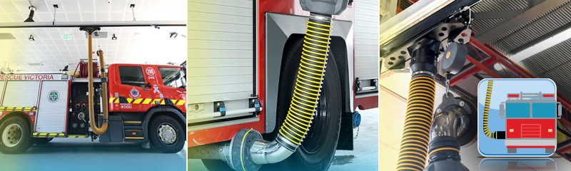 Vehicle Exhaust Extraction in Fire Station